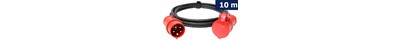 CEE extension cable 16A 400V 5P 10m
