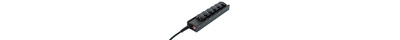 THERMOLENE® 6-fach Schukoblock mit V/A-Meter